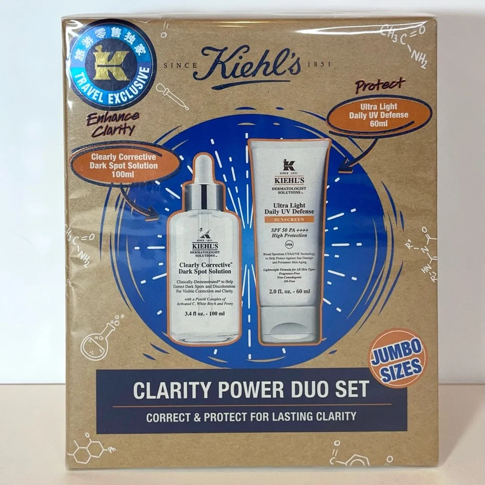 Kiehl's Clarity Power Duo Set in Jumbo Sizes